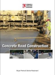 Concrete Road Construction